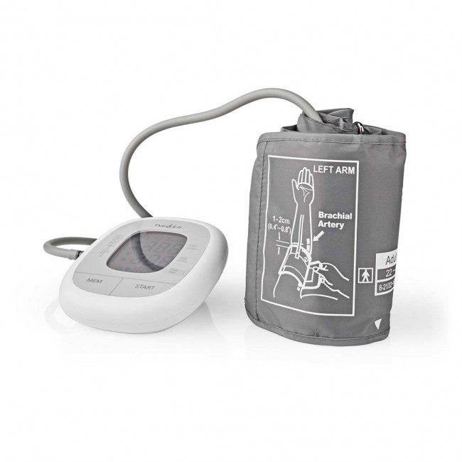 Nedis HCBL400WT blood pressure unit Upper arm Automatic Nedis HCBL400WT blood pressure unit Upper arm Automatic