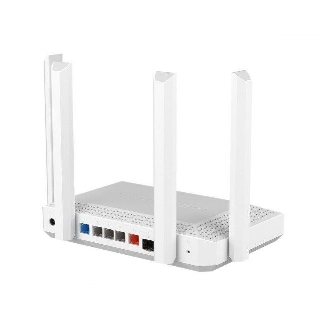 Keenetic Hero (KN-1012) AX3000 Mesh Wi-Fi 6 Multi-Gigabit Router with a 4-Port Gigabit and 1-Port 2.5 Gigabit Smart Switch, SFP Combo Port, USB 2.0 and USB 3.0 Ports