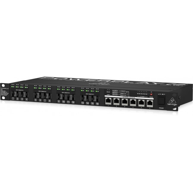 Behringer P16-I audio mixer 16 channels 20 - 20000 Hz Black Behringer P16-I audio mixer 16 channels 20 - 20000 Hz Black