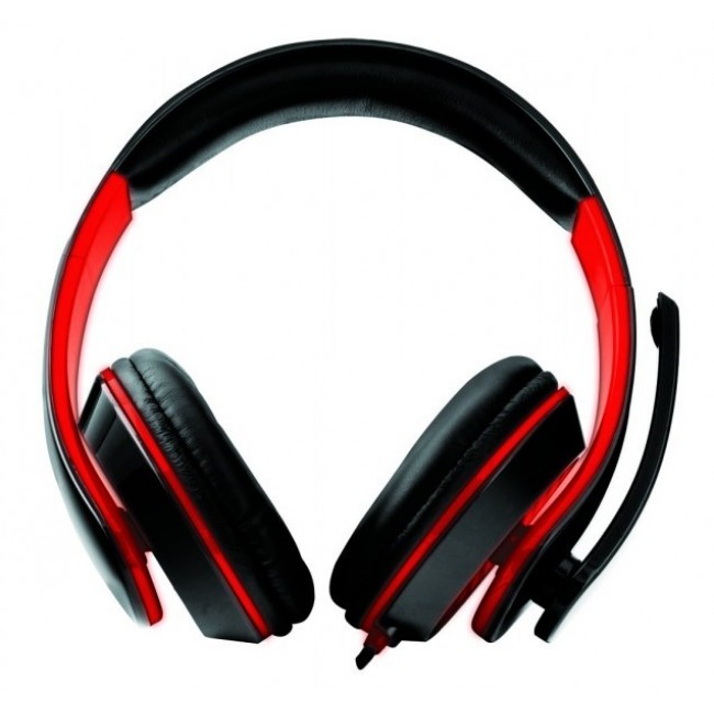 Esperanza EGH300R Headset Wired Head-band Gaming Black, Red