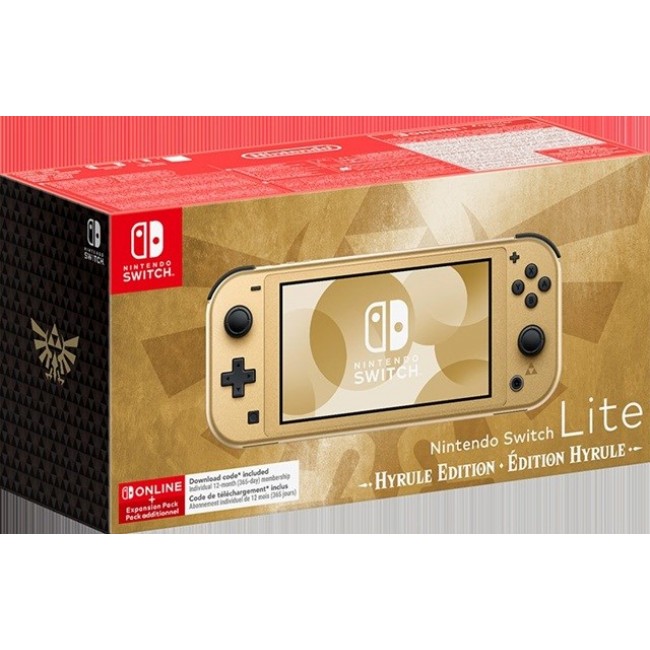 Nintendo Switch Lite Hyrule Edition portable game console 14 cm (5.5 Nintendo Switch Lite Hyrule Edition portable game console 14 cm (5.5
