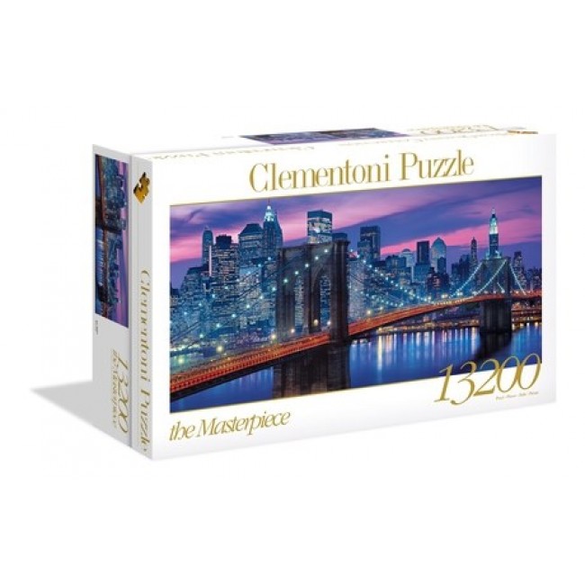 Clementoni Jigsaw Puzzle 13200el New York 38009