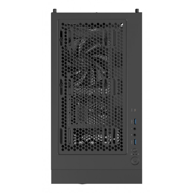 GENESIS DIAXID 605F MIDI TOWER CASE WITH USB-C WINDOW BLACK