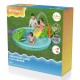 Bestway Crocodile Cove Kids Inflatable Water Play Center and Pool 2.24 m x 1.81 m x 72 cm