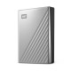 Western Digital My Passport Ultra external hard drive 1 TB USB Type-C Black, Silver