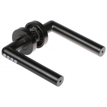 Digital door handle IP20 black PIN and Bluetooth