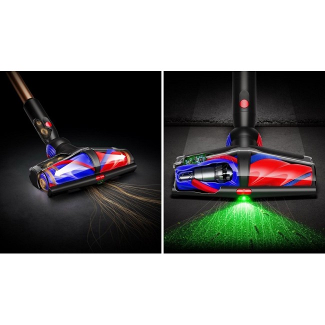 Dyson V16 Piston Animal 2-in-1 stick vacuum Battery Dry HEPA Bagless 1.3 L 900 W Black, Copper