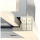 Gorenje BHP62CLI cooker hood Semi built-in (pull out) Ivory 435 m /h