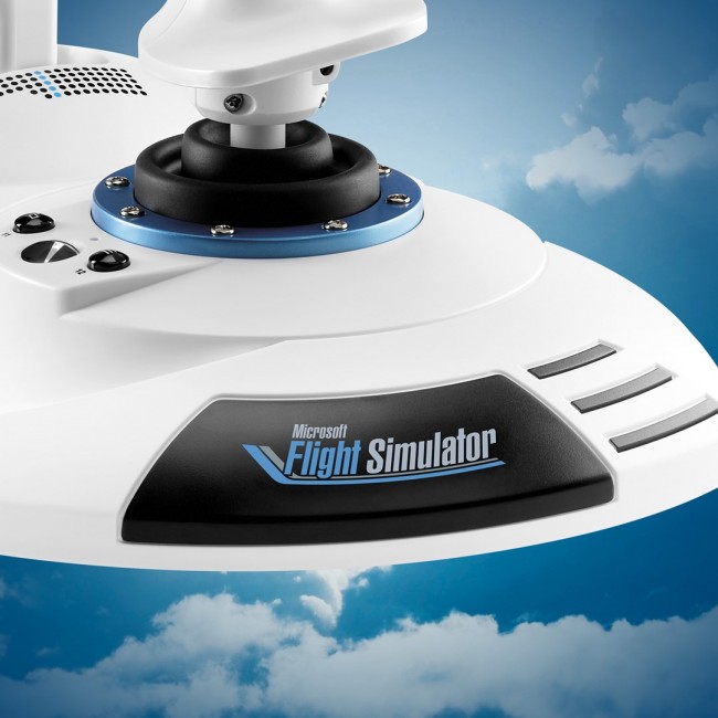 Thrustmaster T.Flight Hotas One Microsoft Flight Simulator Edition Black, White USB Joystick + engine control lever Analogue / Digital PC, Xbox One, Xbox One S, Xbox One X