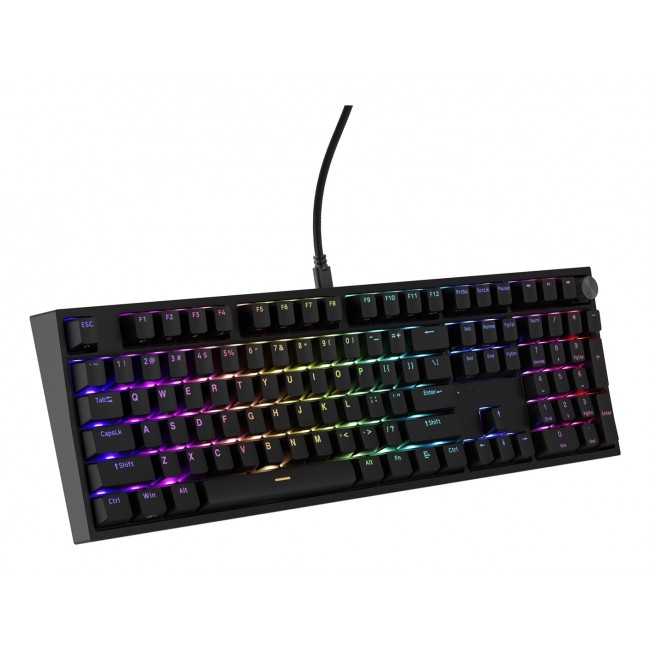 GENESIS THOR 404 keyboard Universal USB QWERTY English Black