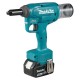 Makita DRV150ZJ power rivet tool Black, Green 2.4,4.8 mm 10 kN