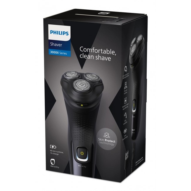 Philips X3021/00 men's shaver Rotation shaver Trimmer Black