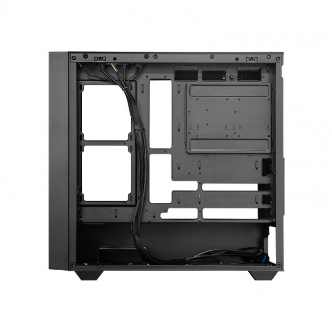 Chieftec Midi Tower GS-03B-BLK-OP, Schwarz Black