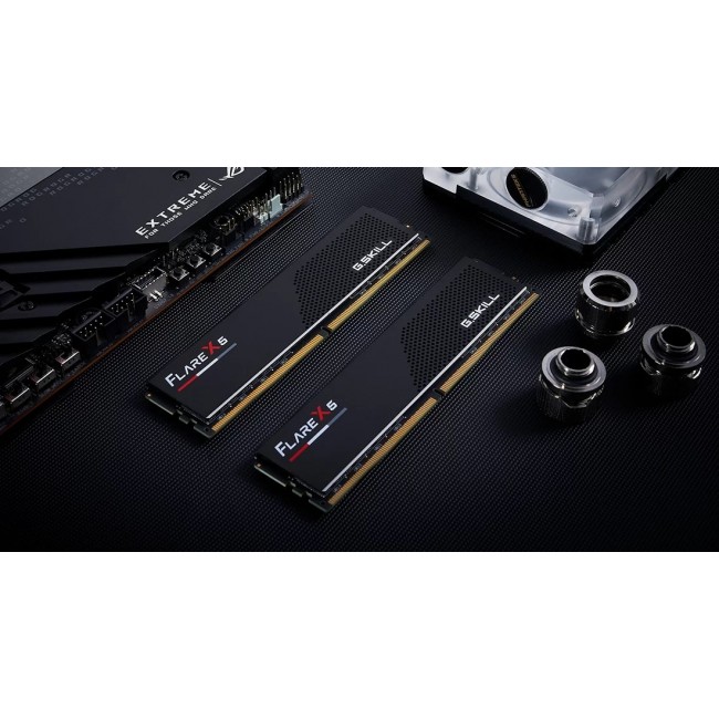 G.Skill Flare X5 F5-6000J3038F16GH2-FX5 memory module 32 GB 2 x 16 GB DDR5 6000 MT/s 288-pin DIMM G.Skill Flare X5 F5-6000J3038F16GH2-FX5 memory module 32 GB 2 x 16 GB DDR5 6000 MT/s 288-pin DIMM
