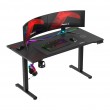 Huzaro Hero 8.7 RGB Electric Gaming Desk Black
