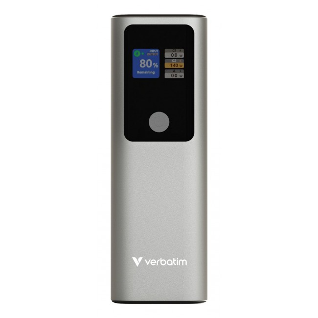 Verbatim Charge 'n' Go Power Bank 27000mAh 183W Grey