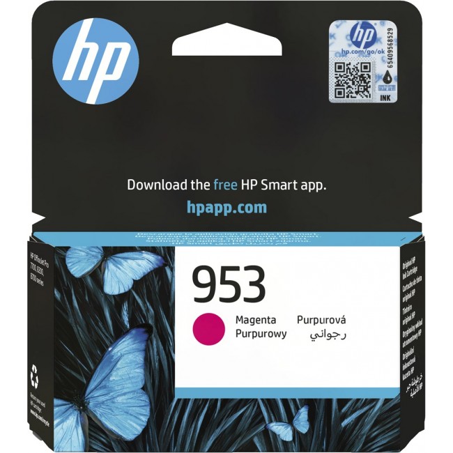 HP 953 Magenta Original Ink Cartridge HP 953 Magenta Original Ink Cartridge