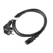 Lanberg CA-C13C-10CC-0018-BK power cable Black 1.8 m C13 coupler CEE7/7 Lanberg CA-C13C-10CC-0018-BK power cable Black 1.8 m C13 coupler CEE7/7