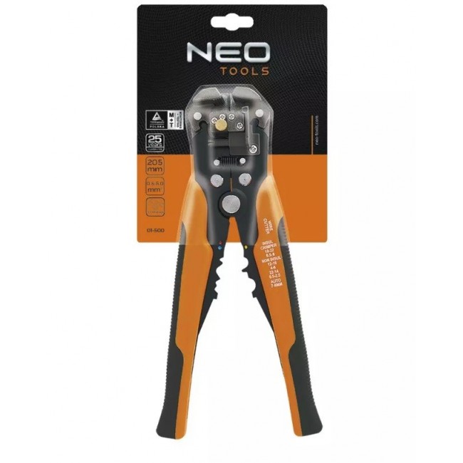 NEO Tools 205 mm automatic insulation stripper face NEO Tools 205 mm automatic insulation stripper face