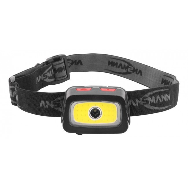 Ansmann HD200B Black, Grey Headband flashlight LED Ansmann HD200B Black, Grey Headband flashlight LED