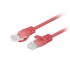Fluke Passed Lanberg patchcord cat.6 UTP 0.25 m red 10-pack