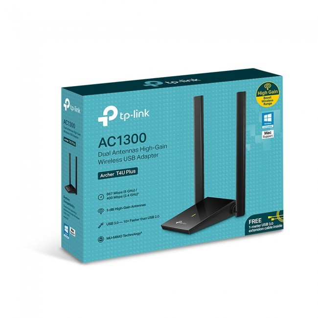 TP-LINK Archer T4U Plus WLAN 1300 Mbit/s TP-LINK Archer T4U Plus WLAN 1300 Mbit/s