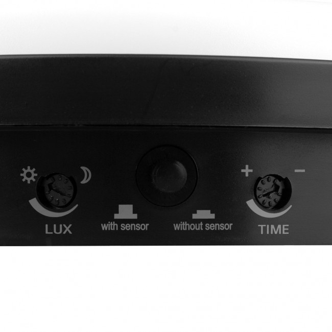 Maclean LED lamp with motion sensor, PIR sensor, black, 10W, IP65, 1000lm, neutral color, MCE525 B