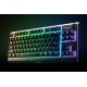 SteelSeries Gaming Keyboard Apex 3 Tenkeyless Gaming keyboard RGB LED light US Wired Whisper-Quiet Switches