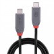 Lindy 1.5m USB 4 240W Type C Cable, Anthra Line Lindy 1.5m USB 4 240W Type C Cable, Anthra Line