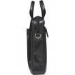 Leather shoulder bag with 15