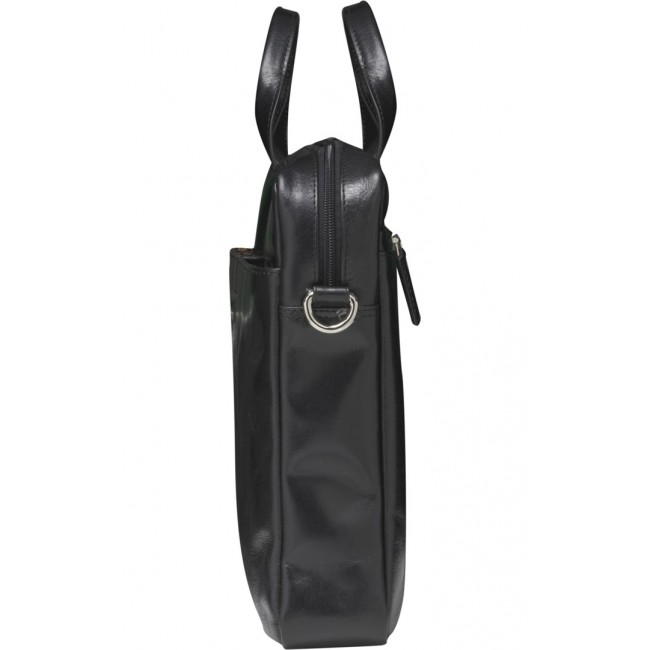 Leather shoulder bag with 15 Leather shoulder bag with 15