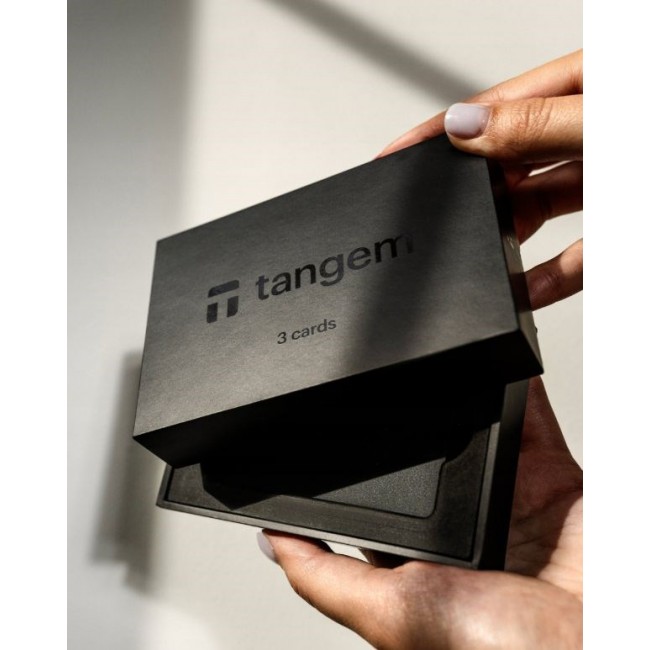 Tangem Wallet cryptocurrency wallet - 3 cards Tangem Wallet cryptocurrency wallet - 3 cards