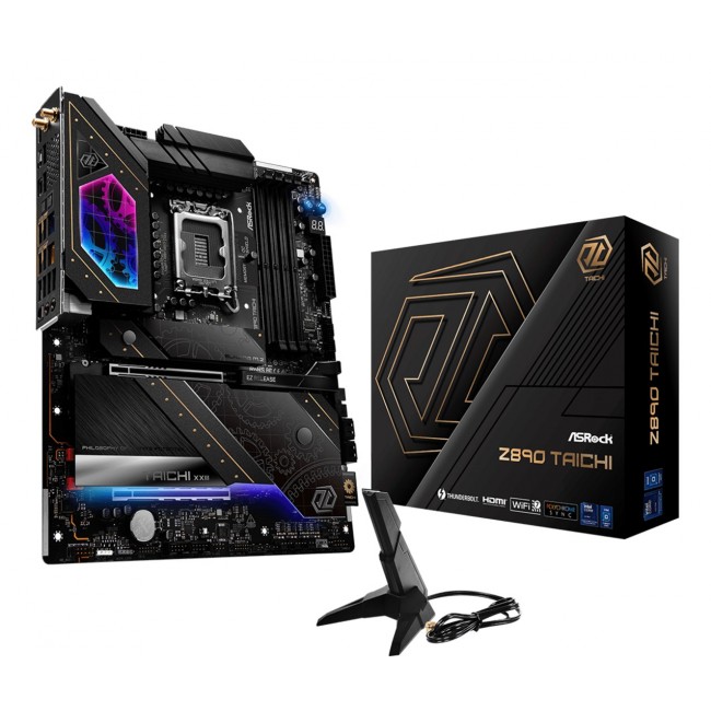 Asrock Z890 Taichi Intel Z890 LGA 1851 (Socket V1) ATX Asrock Z890 Taichi Intel Z890 LGA 1851 (Socket V1) ATX