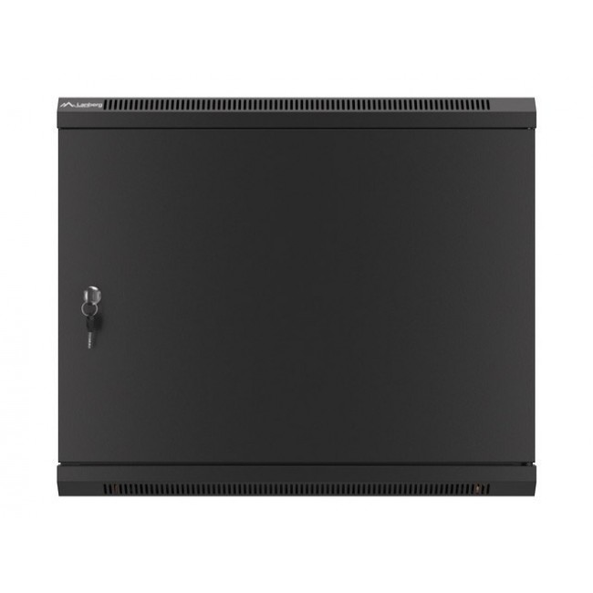Lanberg WF01-6609-00B rack cabinet 9U Wall mounted rack Black
