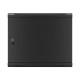 Lanberg WF01-6609-00B rack cabinet 9U Wall mounted rack Black