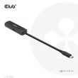 CLUB3D USB Gen2 Type-C to HDMI 8K60Hz or 4K120Hz HDR10+ with DSC1.2 with Power Delivery 3.0 Active Adapter M/F