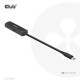 CLUB3D USB Gen2 Type-C to HDMI 8K60Hz or 4K120Hz HDR10+ with DSC1.2 with Power Delivery 3.0 Active Adapter M/F