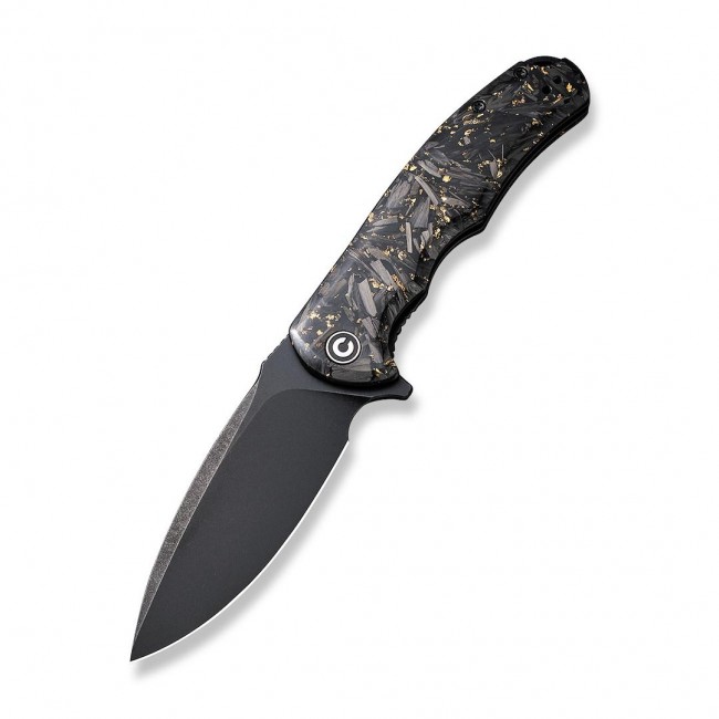 Knife CIVIVI Praxis Shredded Carbon Gold