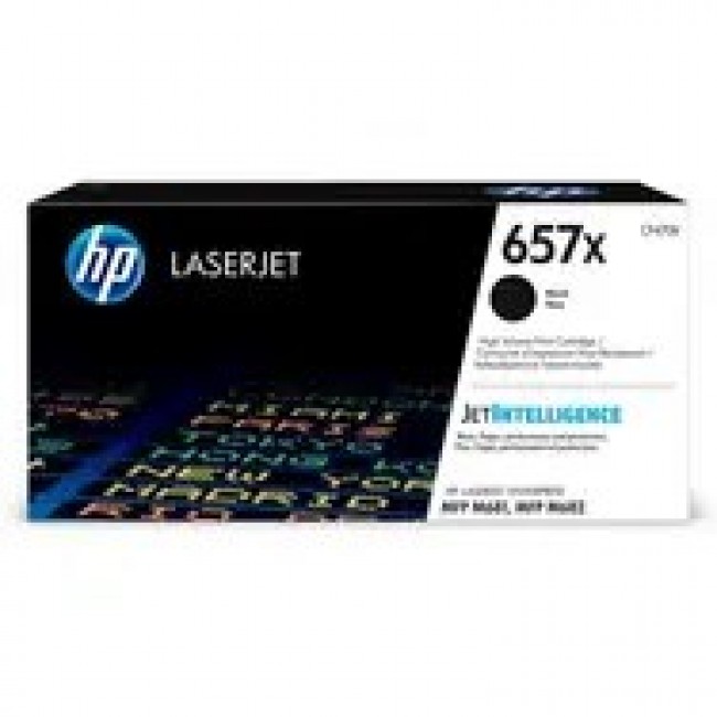 HP Cartridge No 657X HP657X HP 657X Black Schwarz (CF470X)