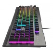 GENESIS Rhod 500 RGB keyboard Gaming USB QWERTY Portuguese Black, Silver
