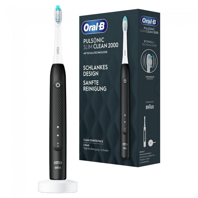 Oral-B Pulsonic Slim Clean 2000 Sonic toothbrush Black