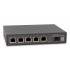 LevelOne GEP-0625 network switch Unmanaged 2.5G Ethernet (100/1000/2500) Power over Ethernet (PoE) Black