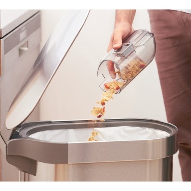 Black & Decker BHFEA515J stick vacuum/electric broom Battery Dry Cyclonic Bagless 0.5 L Orange, White 1.5 Ah