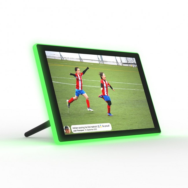 Denver PFF-1082 digital photo frame Black 25.6 cm (10.1