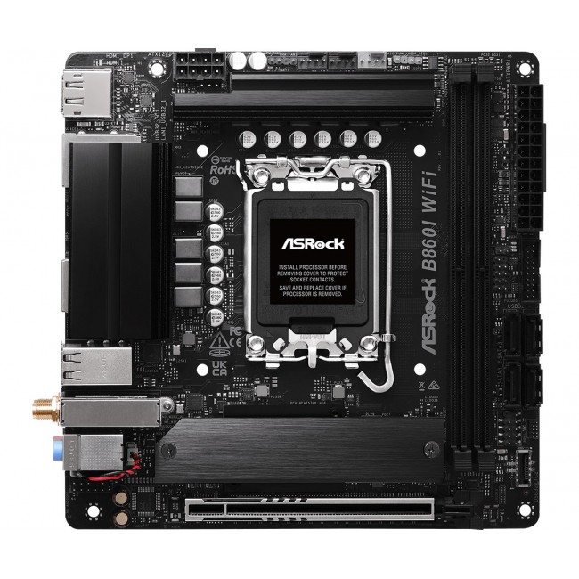 Asrock B860I WiFi Intel B860 LGA 1851 (Socket V1) mini ITX