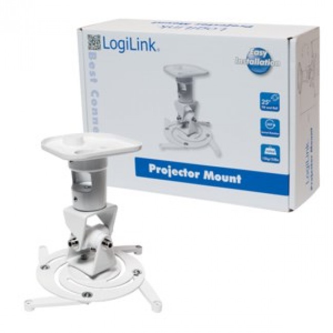 LogiLink BP0003 project mount Ceiling White LogiLink BP0003 project mount Ceiling White
