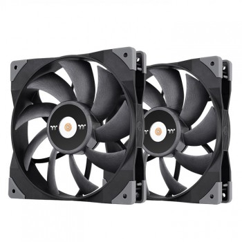 Thermaltake TOUGHFAN 14 Computer case Fan 14 cm Black 2 pc(s)
