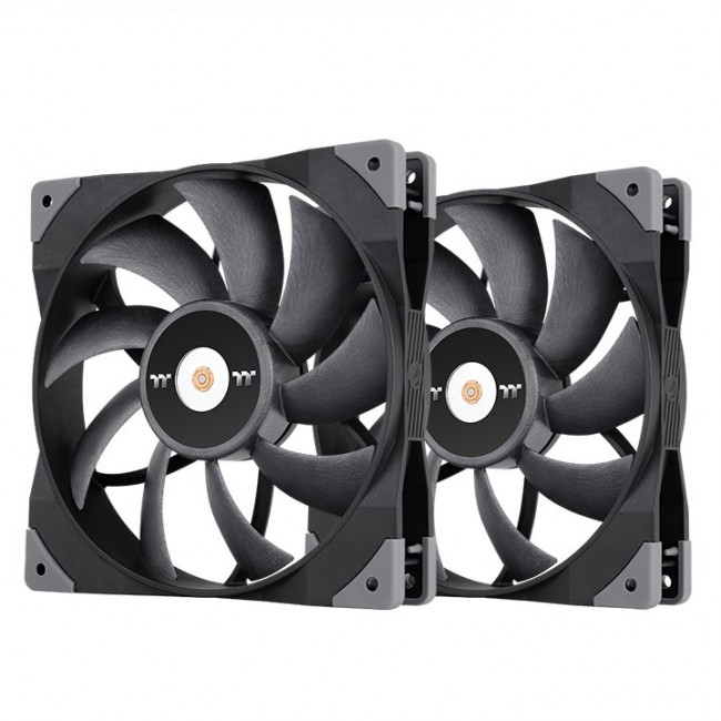 Thermaltake TOUGHFAN 14 Computer case Fan 14 cm Black 2 pc(s) Thermaltake TOUGHFAN 14 Computer case Fan 14 cm Black 2 pc(s)