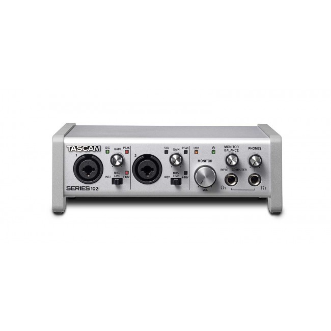 Tascam SERIES 102i 2 channels 20 - 40000 Hz Silver Tascam SERIES 102i 2 channels 20 - 40000 Hz Silver