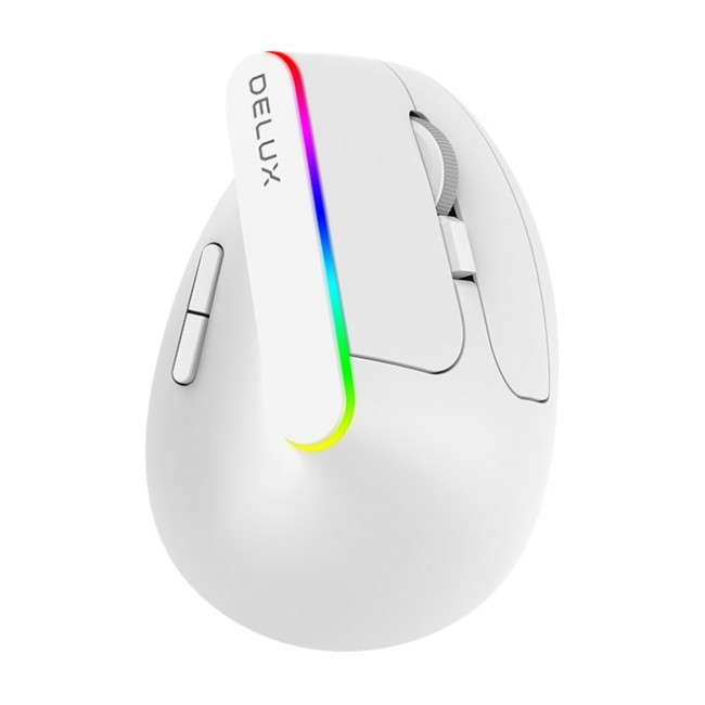 Delux M618DB mouse Office Right-hand RF Wireless + Bluetooth Optical 4000 DPI Delux M618DB mouse Office Right-hand RF Wireless + Bluetooth Optical 4000 DPI